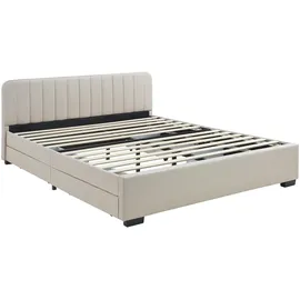 [en.casa] Nofrenna 140 x 200 cm Beige