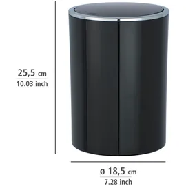 Wenko Inca 5 l schwarz