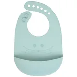 Lässig Silikon Lätzchen Little Chums Maus blau