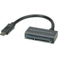 Value Festplatten/SSD Adapter [1x USB-C® Stecker - 1x SATA-Kombi-Buchse