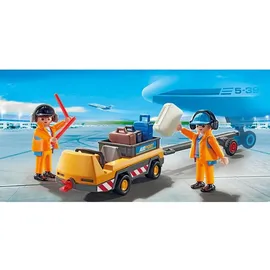 Playmobil City Action Flugzeugschlepper mit Fluglotsen (5396)