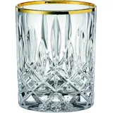 Nachtmann Whiskybecher Noblesse 295 ml, Goldrand,
