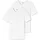 SCHIESSER UNCOVER by SCHIESSER Herren T-Shirts im Pack - Vorteilspack, V-Ausschnitt, S-3XL Weiß XL