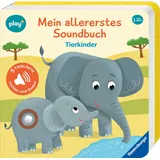 Ravensburger Play+ Mein allererstes Soundbuch Tierkinder - ab 12 Monate