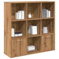 VidaXL Bücherschrank Artisan-Eiche 98x29x97,5 cm Holzwerkstoff