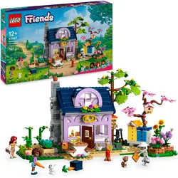 Konstruktionsspielsteine LEGO "Haus und Blumengarten der Imker (42669), LEGO Friends", bunt, Spielbausteine, Kinder, Made in Europe