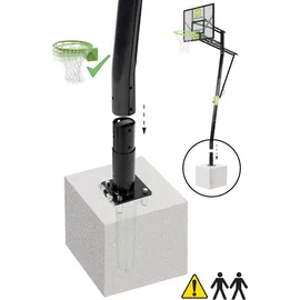 EXIT TOYS Galaxy Basketballkorb grün/schwarz 45 cm