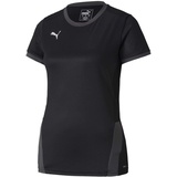 Puma Damen teamGOAL 23 Jersey W T-Shirt, Black-Asphalt, XS