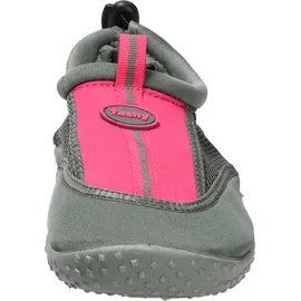 Fashy Guamo Kinder Badeschuhe, Gr. 33, grau/pink