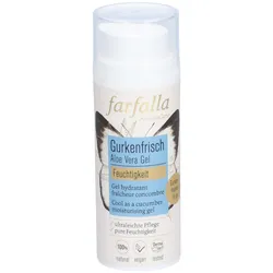 farfalla Aloe Vera, Frisches Feuchtigkeitsgel Gurke