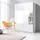 masseno Schwebetürenschrank BETTINA 120 x 210 x 61 cm Weiß