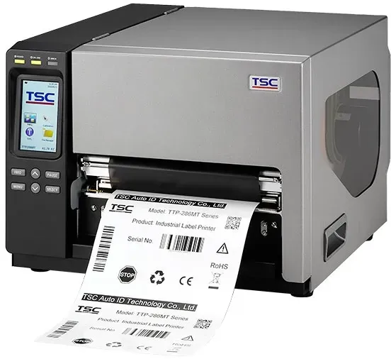 Industrie-Etikettendrucker TSC TTP-286MT, thermotransfer, 203dpi, Farb-Touchdisp...