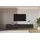 altdecor ELIO Lowboard 300 cm Schwarz Holz