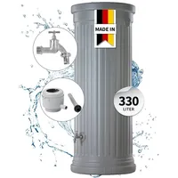 Graf Säulentank Komplett-Set 330 L steingrau