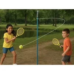 Spiele für Garten Tetherball Tennis