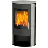 Fireplace Kaminofen Trend  (6 kW, Raumheizvermögen: 108 m3, Verkleidung: Speckstein, Schwarz)