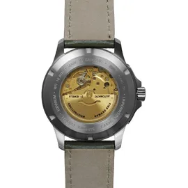 Bauhaus 2866-4 Aviation Automatik DayDate Grün