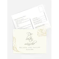 Hochzeitseinladungen selbst gestalten mit Spruch und Fotos im Onlinedesigner bei Meine-Kartenmanufaktur.de