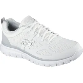 SKECHERS Burns - Agoura Herren Weite M Weiß/Grau 41
