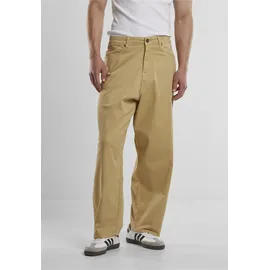 URBAN CLASSICS Tapered Twill Baggy Pants Beige 128