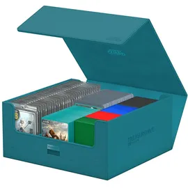 Ultimate Guard Treasurehive 90+ XenoSkin Kartenbox, Farbe: Blau