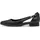 Marco Tozzi Damen Ballerinas Spitz Vegan, Schwarz (Black), 38 EU - 38 EU