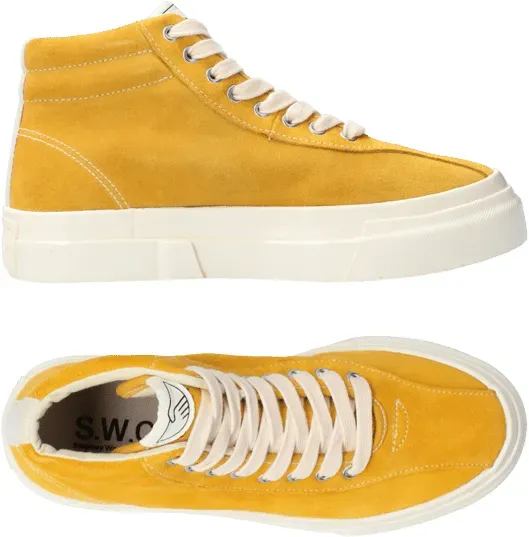Stepney Varden Suede Damen Gelb