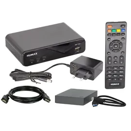 Humax HD Fox Bundle Sat-Receiver HDMI, SCART, 1 TB Festeplatte, HDMI Kabel, 1,5m