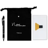 TOBJA Notizbuch Essential Kit A6 Schwarz