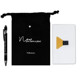 TOBJA Notizbuch Essential Kit A6 Schwarz