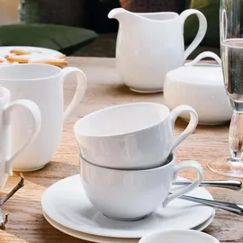 Villeroy & Boch New Cottage Basic Kaffeeservice 18-tlg. weiß