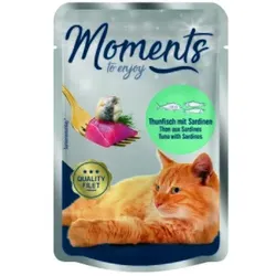 MOMENTS Adult Thunfisch mit Sardinen 12x70 g