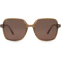 KAPTEN & SON - TOULOUSE - transparent caramel brown - Sonnenbrille