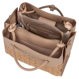 Valentino Alexia Summer Shopper Synthetik Braun/Weiß
