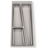 SOTech Orga-Box II Besteckeinsatz 20,5 x 4,5 x 46,2 cm silbergrau