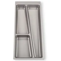 SOTech Orga-Box II Besteckeinsatz 20,5 x 4,5 x 46,2 cm silbergrau