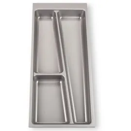 SOTech Orga-Box II Besteckeinsatz 20,5 x 4,5 x 46,2 cm silbergrau
