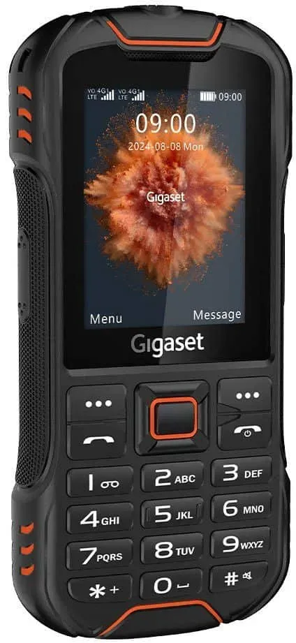 0,128 GB 4G Smartphone 6,1 cm (2.4 Zoll 2 MP Einzelne Kamera Kamera Dual Sim  GLX8 (Schwarz)