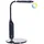 Beliani Schreibtischlampe LED Schwarz verstellbar 38 cm dimmbar Modern Cygnus