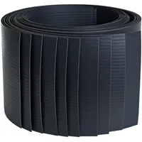 Estexo Sichtschutzstreifen 19 x 252,5 cm Anthrazit PVC 10 St.