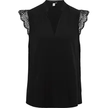 QS Blusentop schwarz S