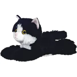 AURORA Mini Flopsies Maynard Black/White Cat 20cm