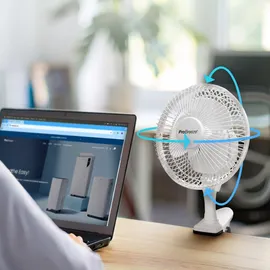 Pro Breeze Mini Ventilator 20 cm Tischventilator Weiß