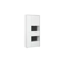 Uno Kombivitrine Setto 94 x 38 x 201 cm Weiß