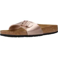 Birkenstock Madrid Birko-Flor schmal metallic copper 40