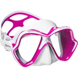 Mares Erwachsene Taucherbrille Mask X-Vision Ultra LS, Rosa/Weiss, BX, 411052