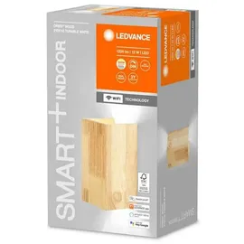 LEDVANCE SMART+ WiFi Wandleuchte Orbis Wall Wood 21 cm x 11 cm Tunable White