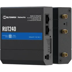 TELTONIKA Mobiler Router "RUT240", schwarz, B:15,10cm H:7,10cm T:17,70cm, Router
