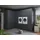 laundreezy Mehrzweckschrank-Set 285 x 238 x 68 cm Grau