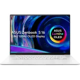 Asus Zenbook S 16 UM5606WA-RK024W, Copilot+ PC, mit Zoll Display, AMD RyzenTM AI 9,365 Prozessor, 24 GB RAM, 1 TB SSD RadeonTM Onboard Graphics, Weiß, Windows 11 Home (64 Bit)